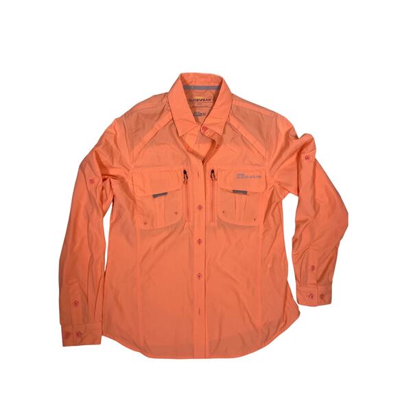 Columbia Shirt Womens XL Black PFG Snap Front Vented Beach Boat Fishing Hiking - Picture 1 of 7